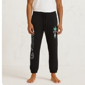 DEATH ROW RECORDS Shoe Palace 30th Anniversary Black Joggers Size Small